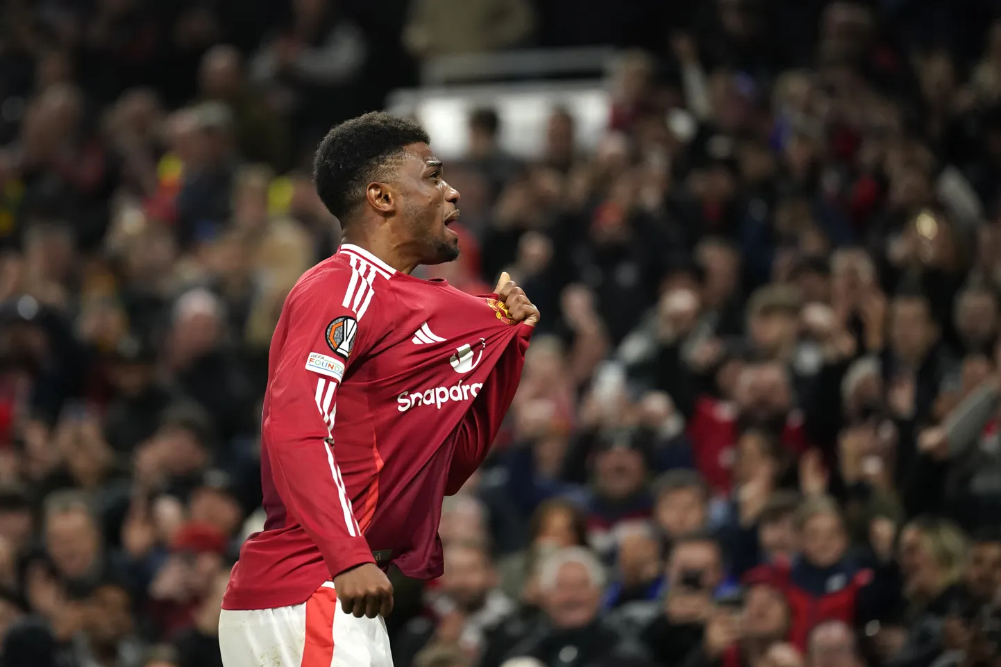 Manchester Unitedi eest lõi kõik väravad Amad Diallo.