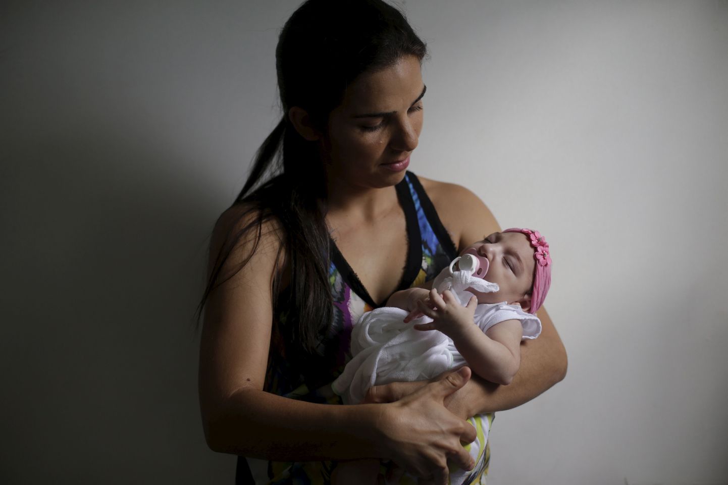 Ana Angelica Gomes (25) tütar Ana Havilla sündis Zika tõttu puudega.