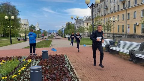 Sillamäe promenaadijooksul saab kopsudesse mereõhku