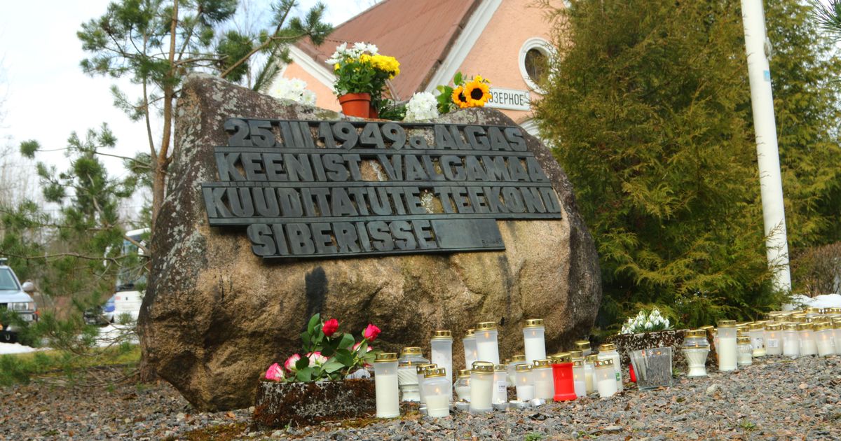 Kagu-Eestis mälestati märtsiküüditamise ohvreid