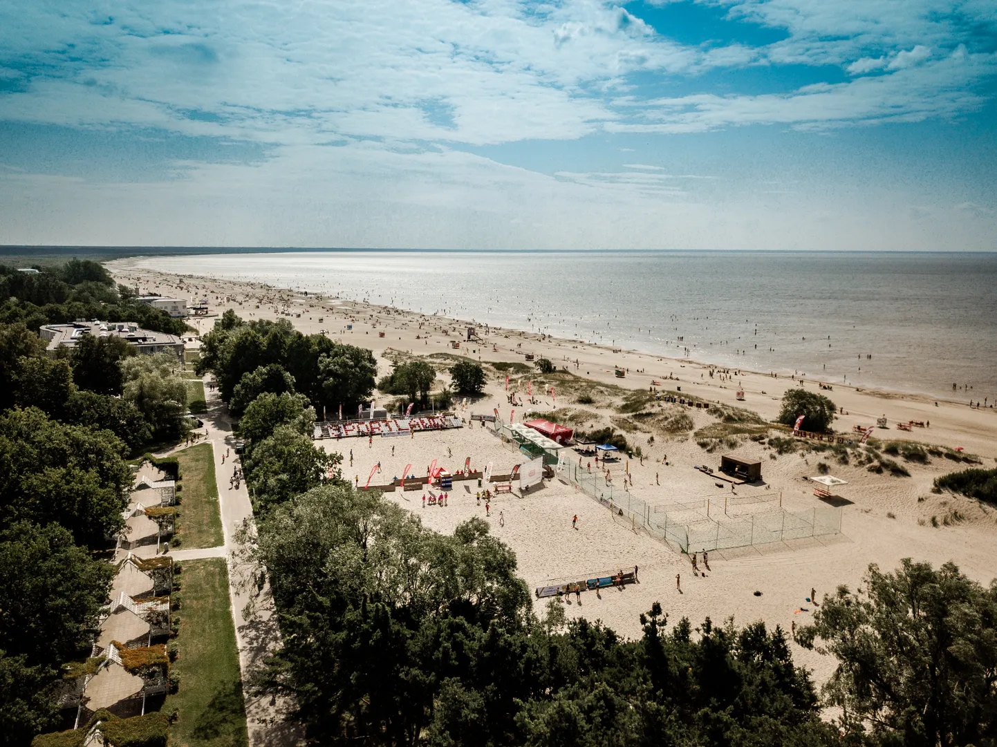 Pärnu rand, suvi