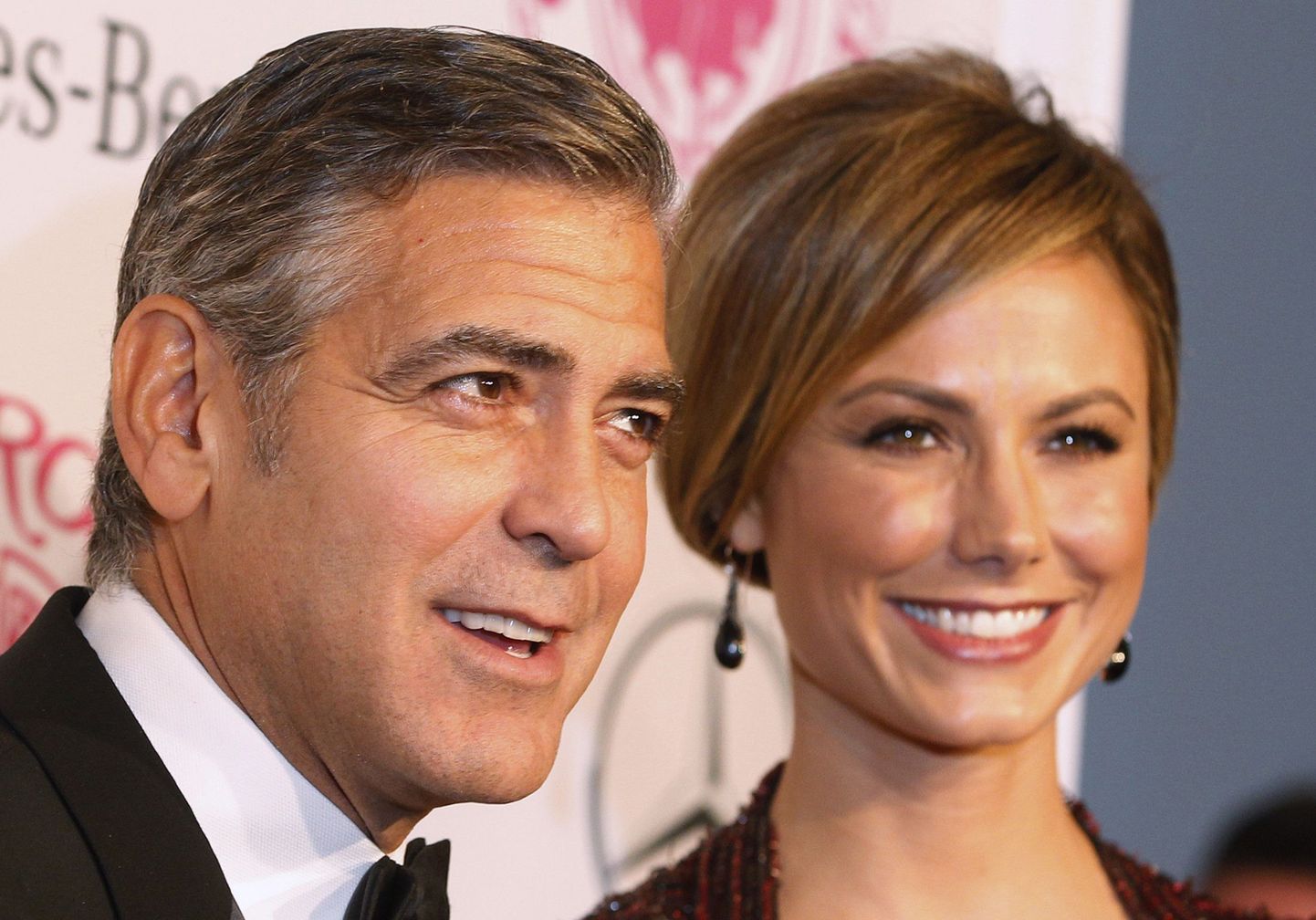 Джордж Клуни и Стейси Киблер.