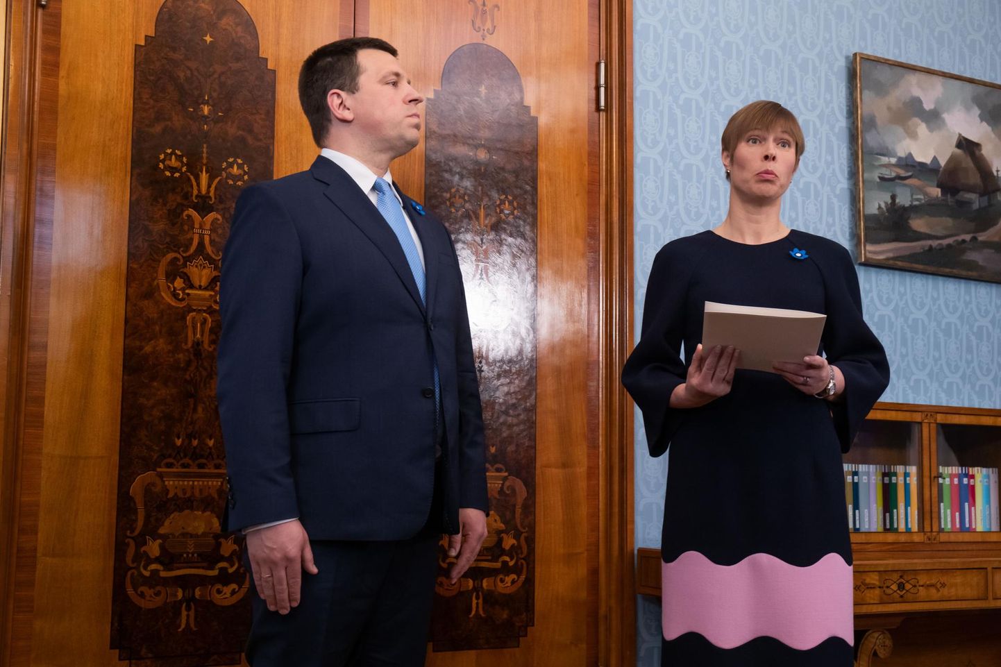 Peaminister Jüri Ratas teatas president Kersti Kaljulaidile minister Marti Kuusiku tagasiastumisest. 