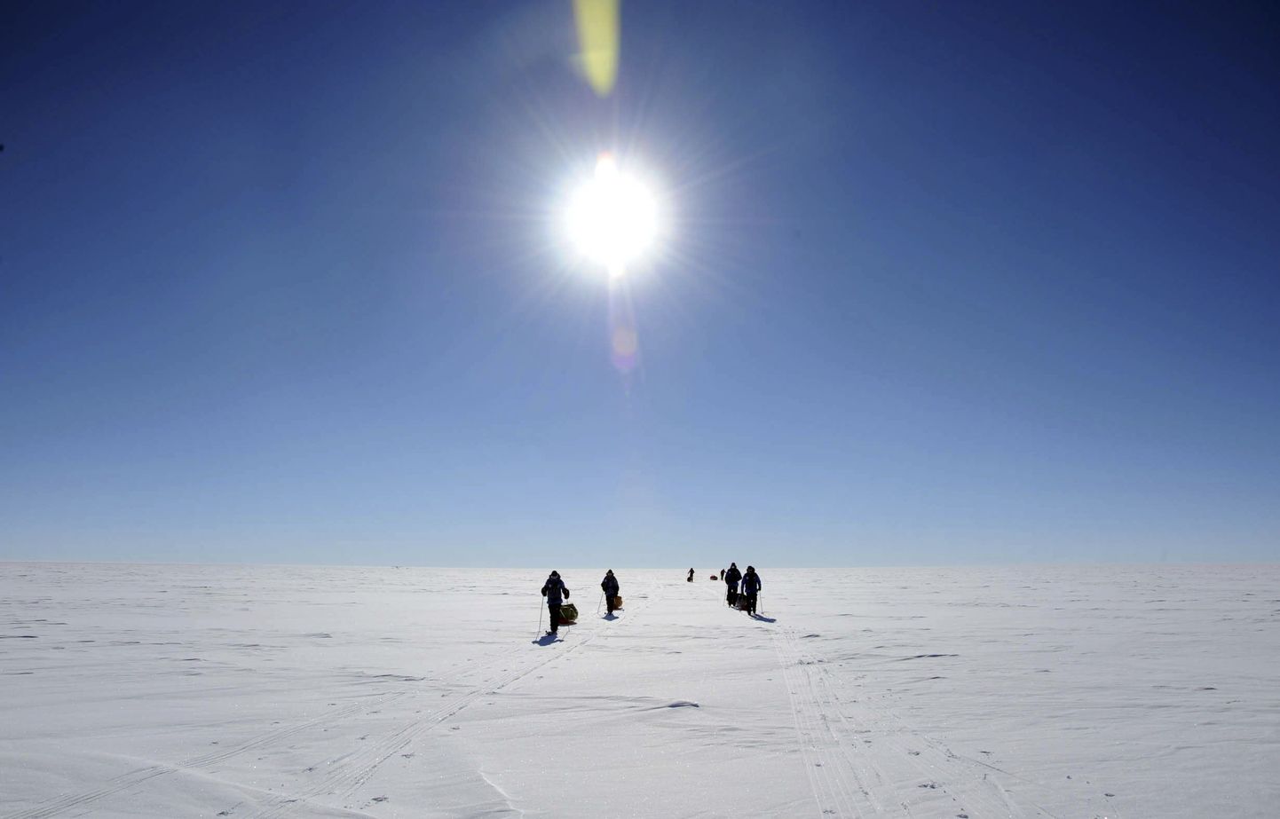 Antarktika jäämaraton pani maksimaalselt proovile