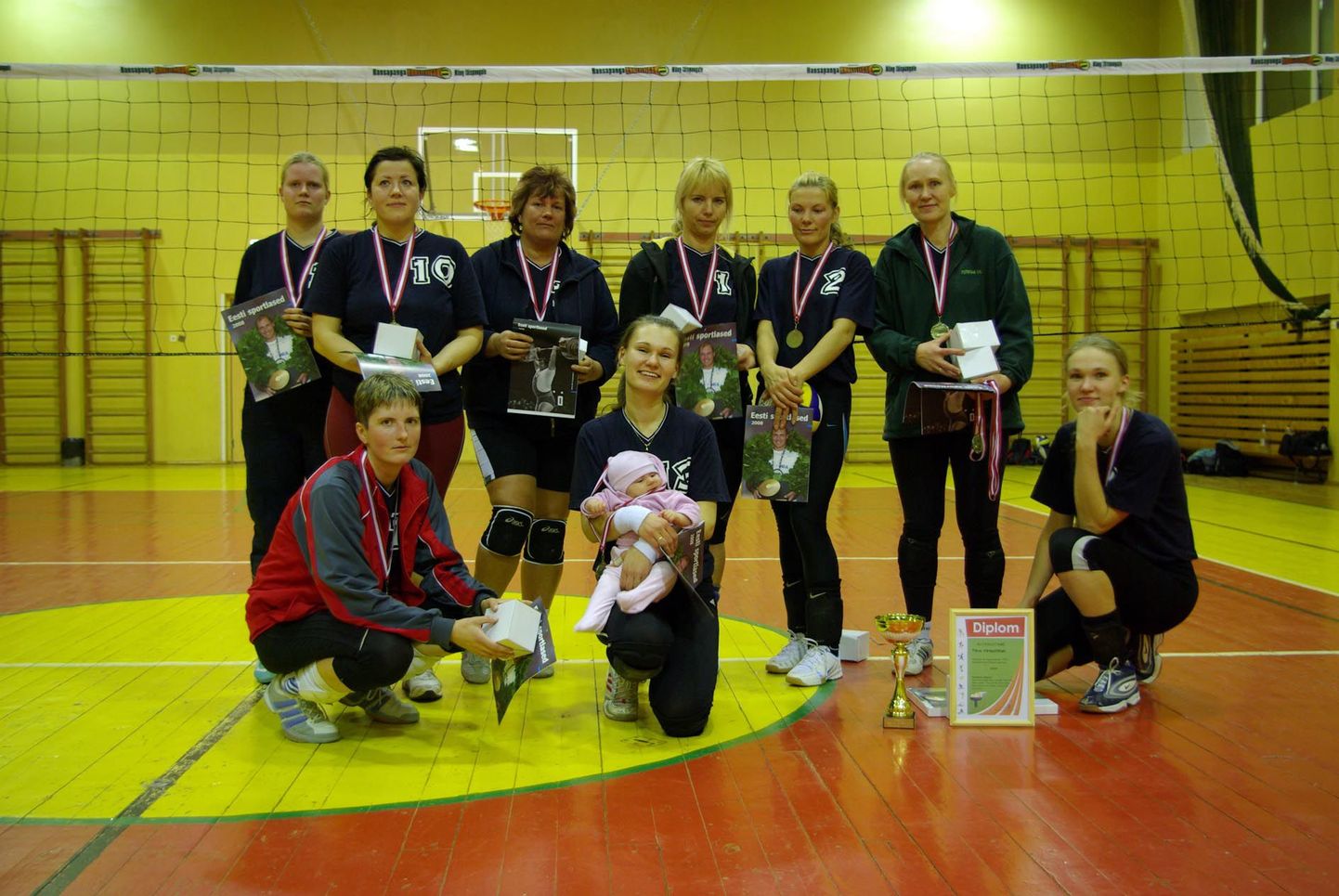Tõrva võrkpalliklubi naiskond võitis Valgamaa karikavõistlused ka 2007. aastal.