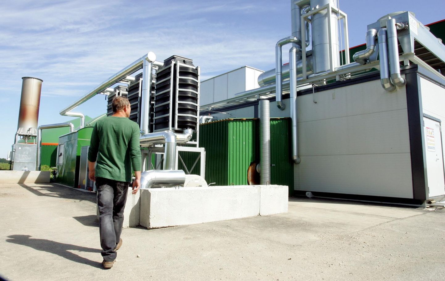 Üks Eesti 17 biogaasijaamast asub Lääne-Virumaal Vinnis.