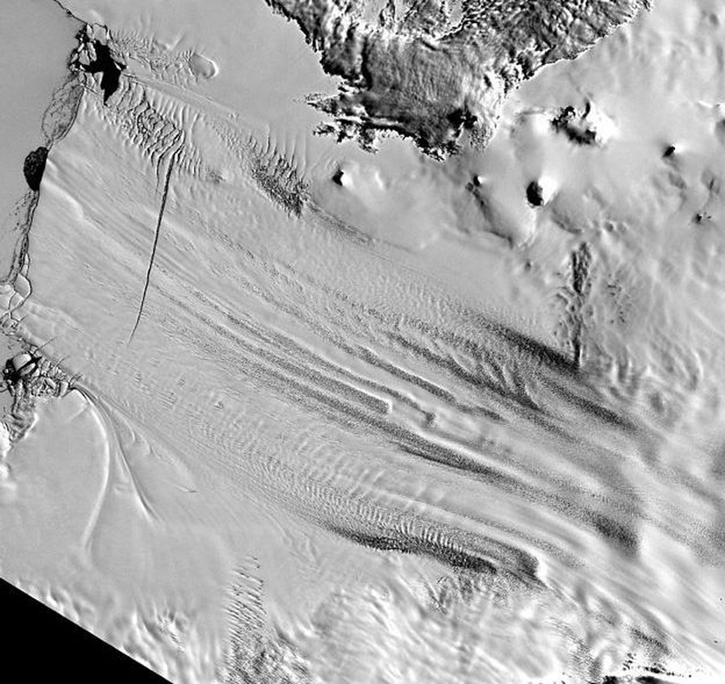 Antarktika liustikust murdus üle 600 ruutkilomeetri suurune osa