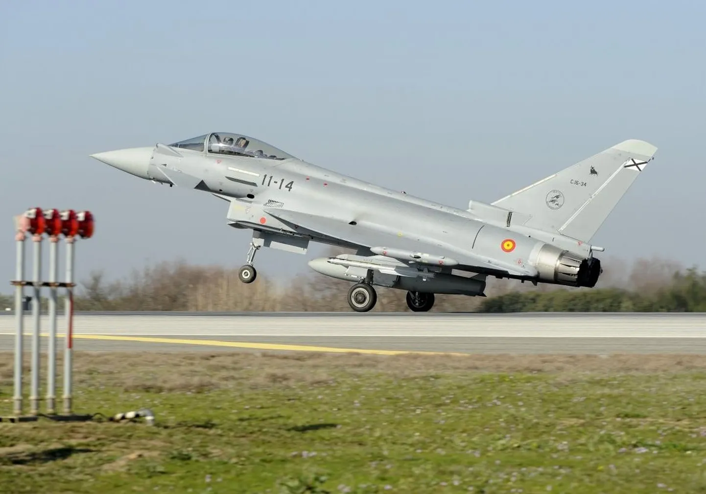 Eurofighter испанских ВВС.