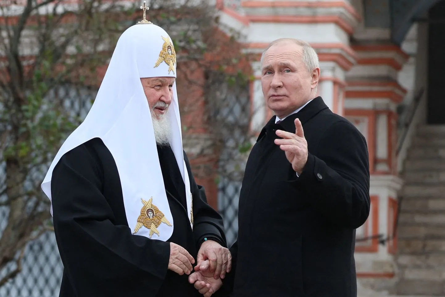 Venemaa president Vladimir Putin ja patriarh Kirill.