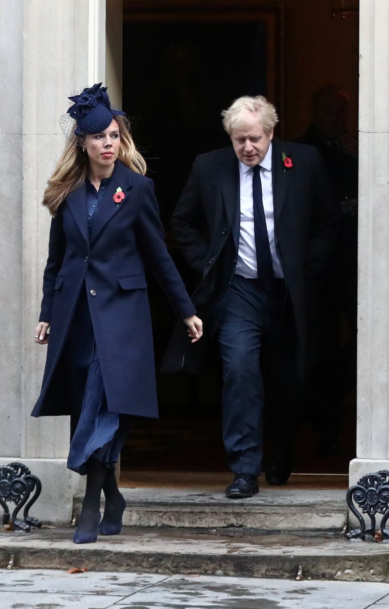 Briti peaminister Boris Johnson ja ta elukaaslane Carrie Symonds.