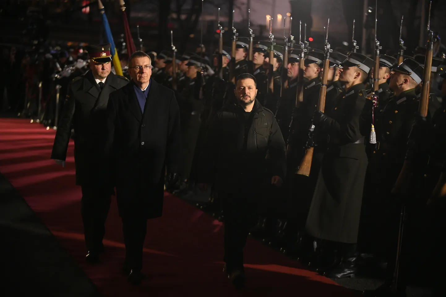 Визит Владимира Зеленского в Ригу