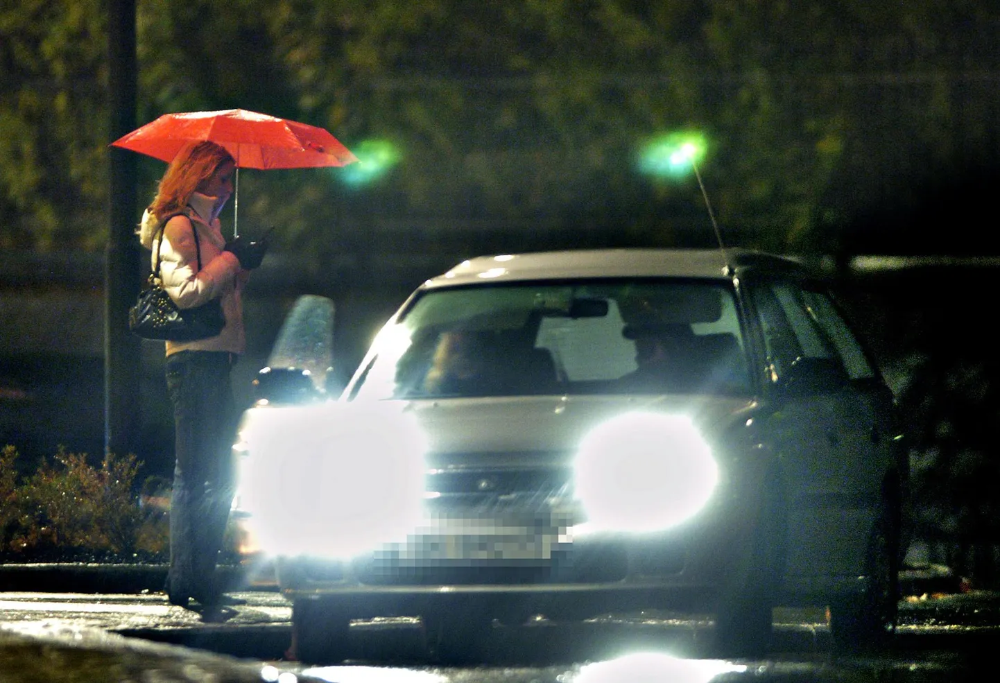 Prostituut Oslos enne seksiostukeelu jõustumist.