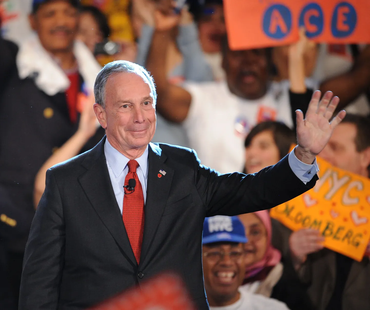 New Yorgi linnapea Michael Bloomberg