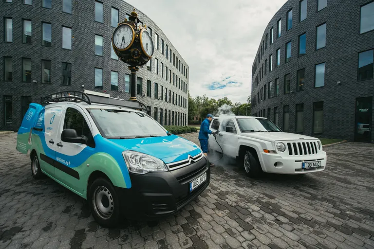 Mobiilne autopesu.