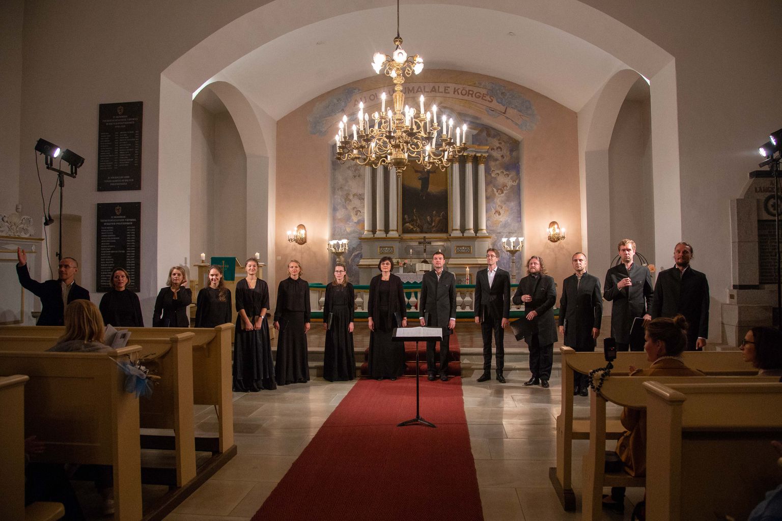 Paide Püha Risti kirik. 2018. aastal esitati Pärdi päevadel «Missa Syllabicat». Pärdi päevade korraldaja sai kultuurkapitali nõukogult ja helikunsti sihtkapitalilt kokku 25 000 eurot toetust.