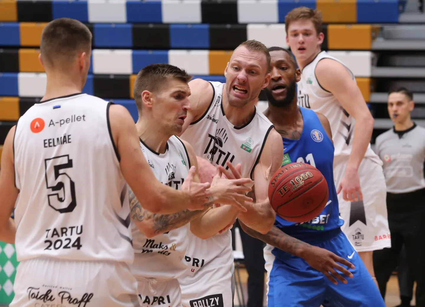 Siin hetk Eesti karikavõistluste finaalturniirilt. Tartu Ülikool Maks & Moorits vs  BC Kalev/Cramo.