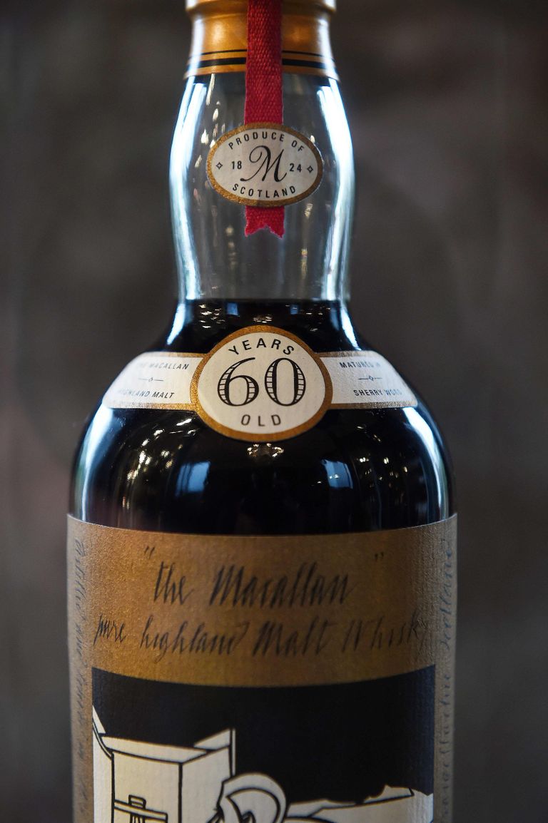 Oksjonil maksti šoti viski Macallan Valerio Adami 1926 eest 1,1 miljonit dollarit