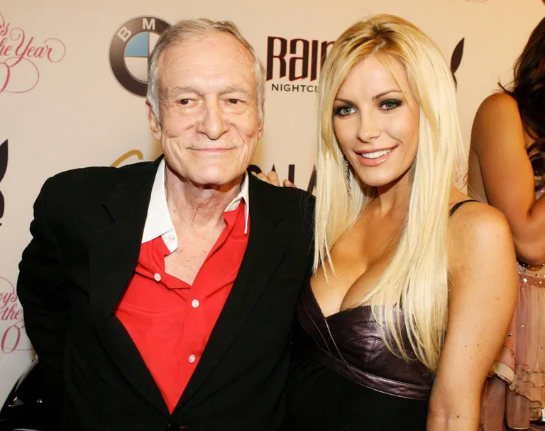 Hugh Hefner ja Crystal Harris