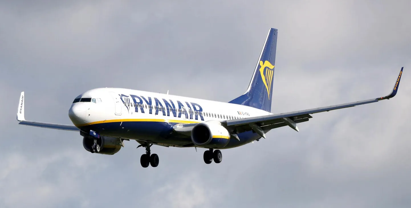 Ryanairi lennuk.