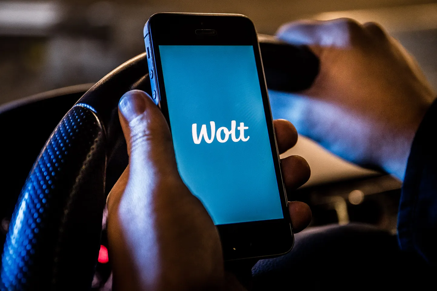 Wolt mobiilirakendus.