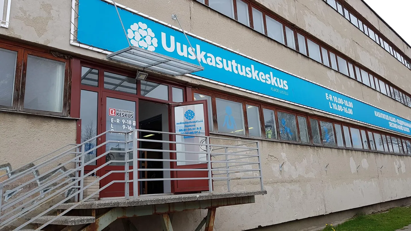Paide uuskasutuskeskus.