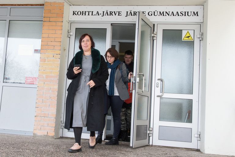 Mailis Reps külastas Kohtla-Järve Järve gümnaasiumi tänavu veebruaris.