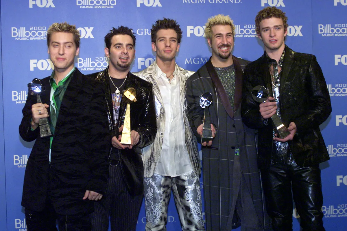 Бойз-бэнд NSYNC в 2000 году.