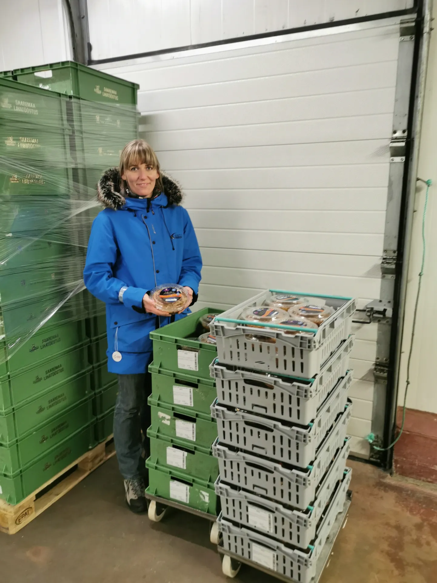 Fotol Saaremaa lasterikaste perede ühenduse juhatuse liige Katre Sikk.