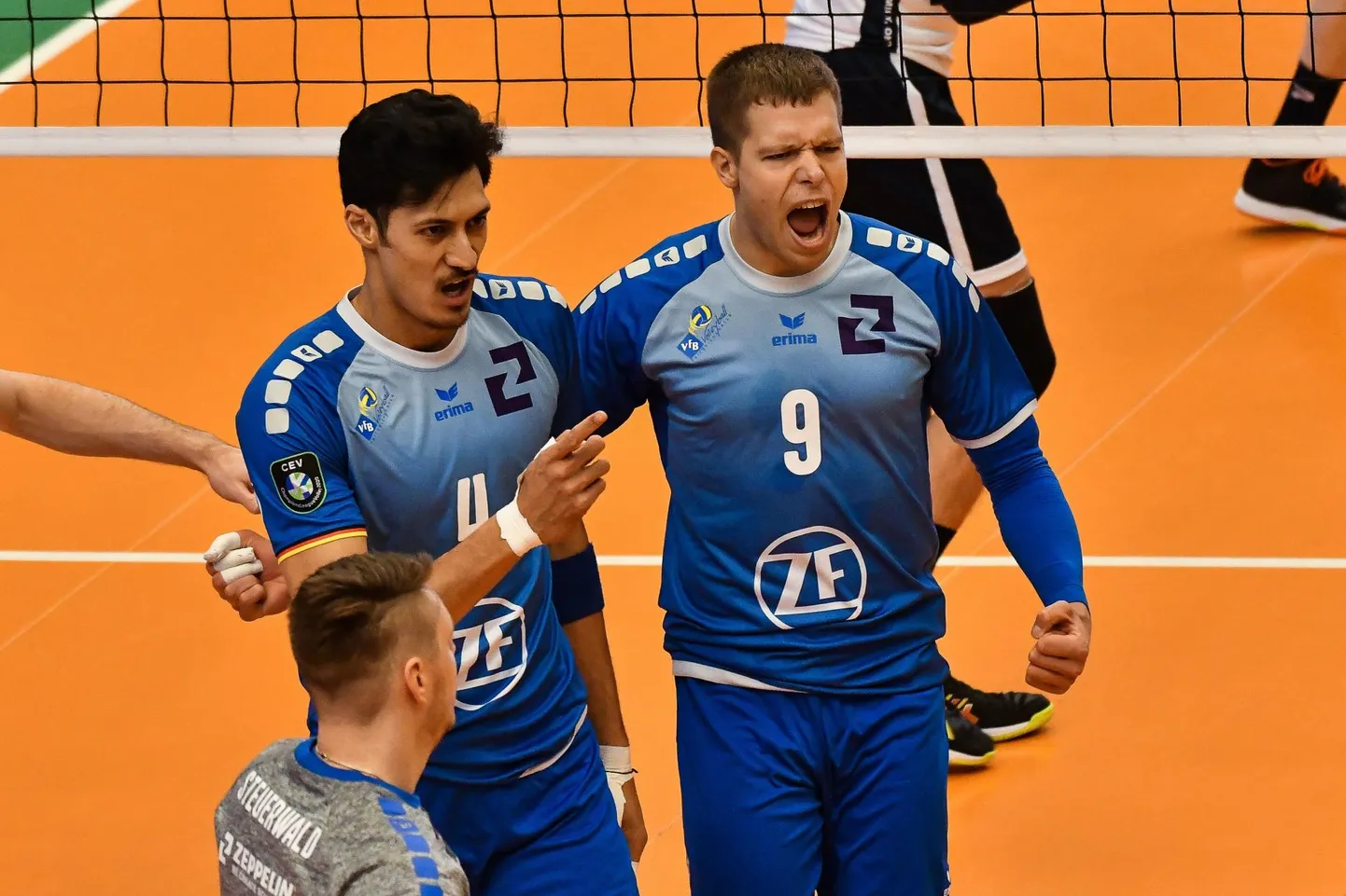 Martti Juhkami (number 9).