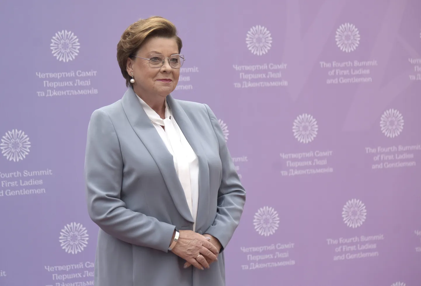 Eesti Vabariigi esimene leedi Sirje Karis septembrikuus Kiievi visiidil.