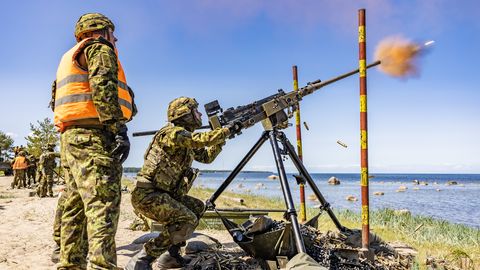Эстонские военные приступили к службе в Ираке