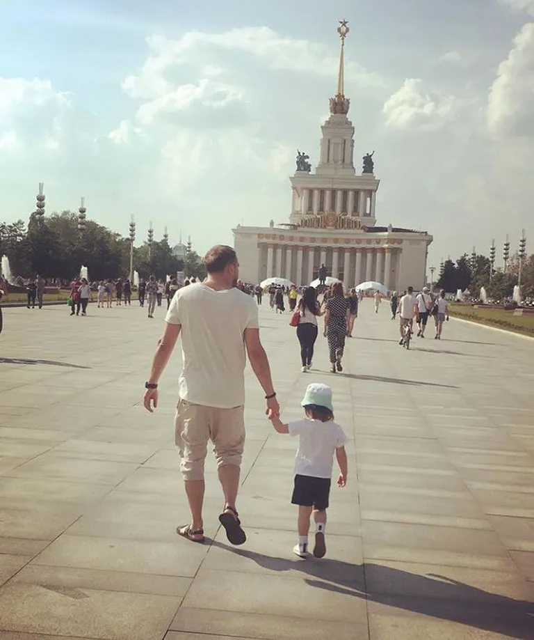 Муж и сын Ольги Арнтгольц