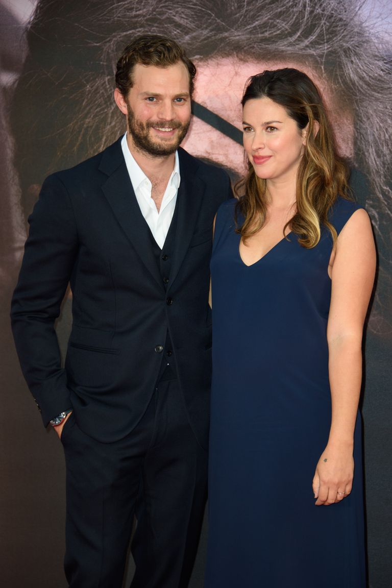 Jamie Dornan ja abikaasa Amelia Warner Londonis, oktoober 2018.