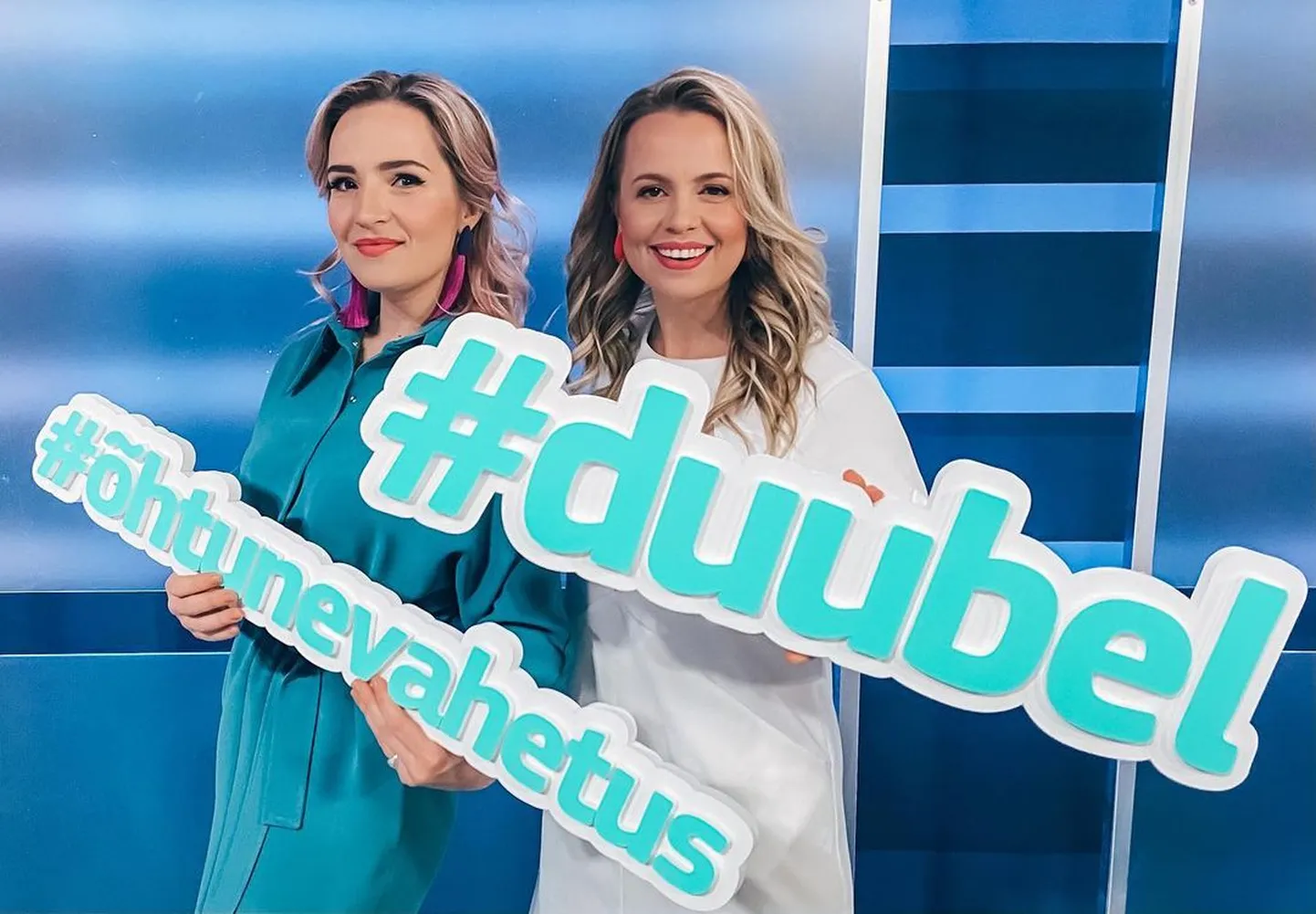 «Duubli» saatejuhid Marta Laan ja Nele-Liis Vaiksoo.