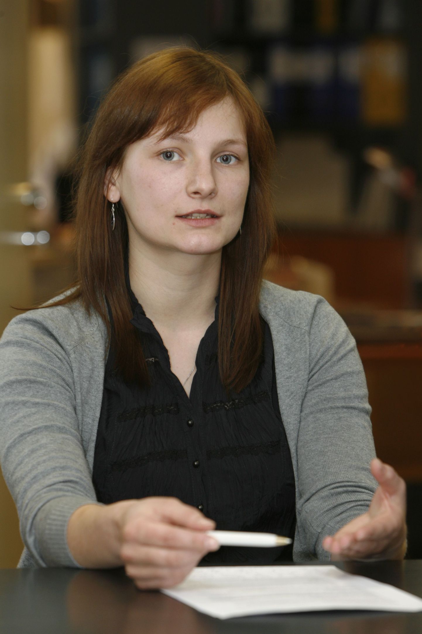 Председатель правления Союза студенчества Эстонии Марис Мяльзер.