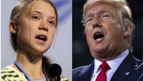 Greta Thunberg odgovorila Donaldu Trumpu na kritike glede obvladovanja jeze.