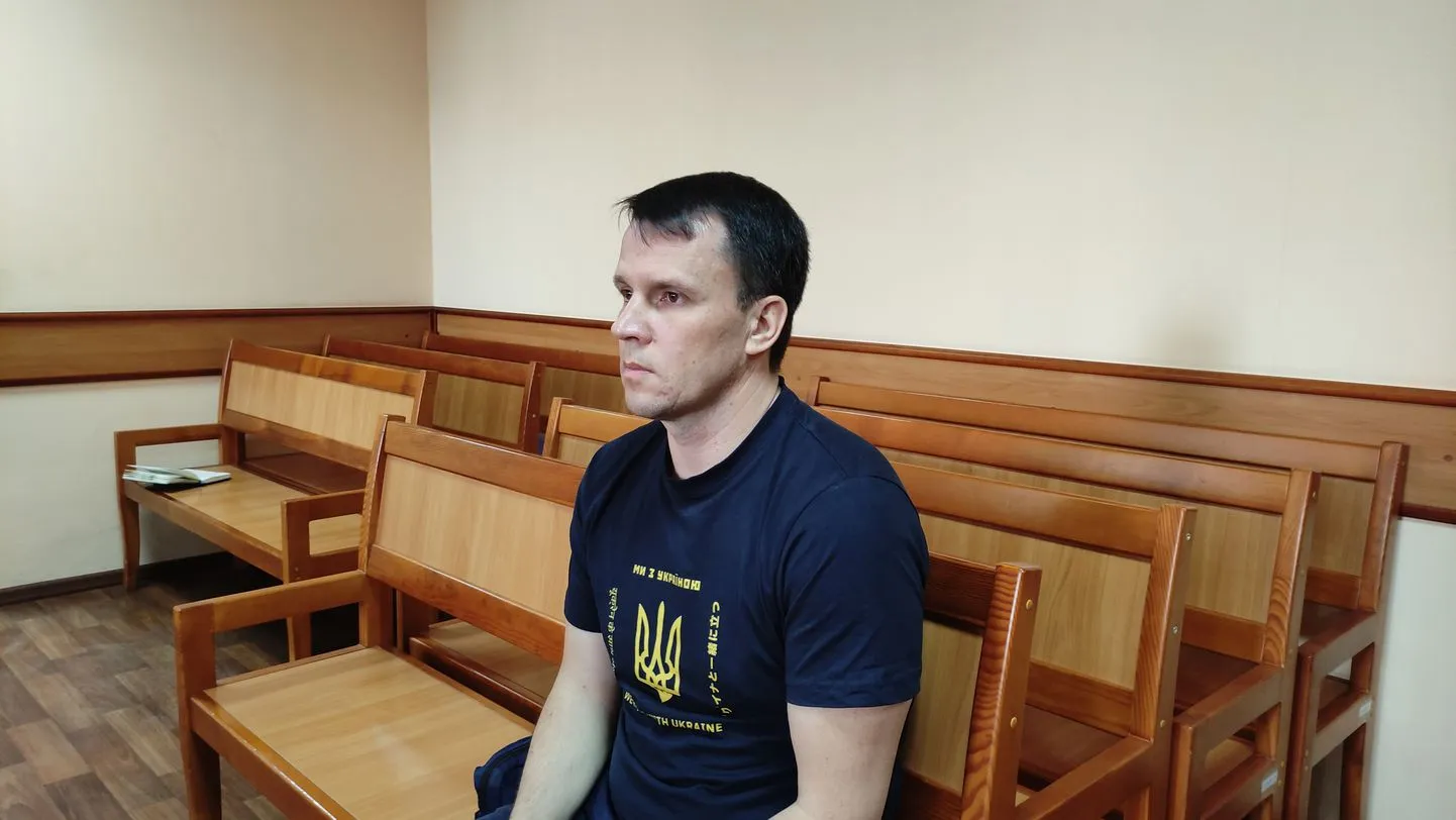Александр Чернов в суде.