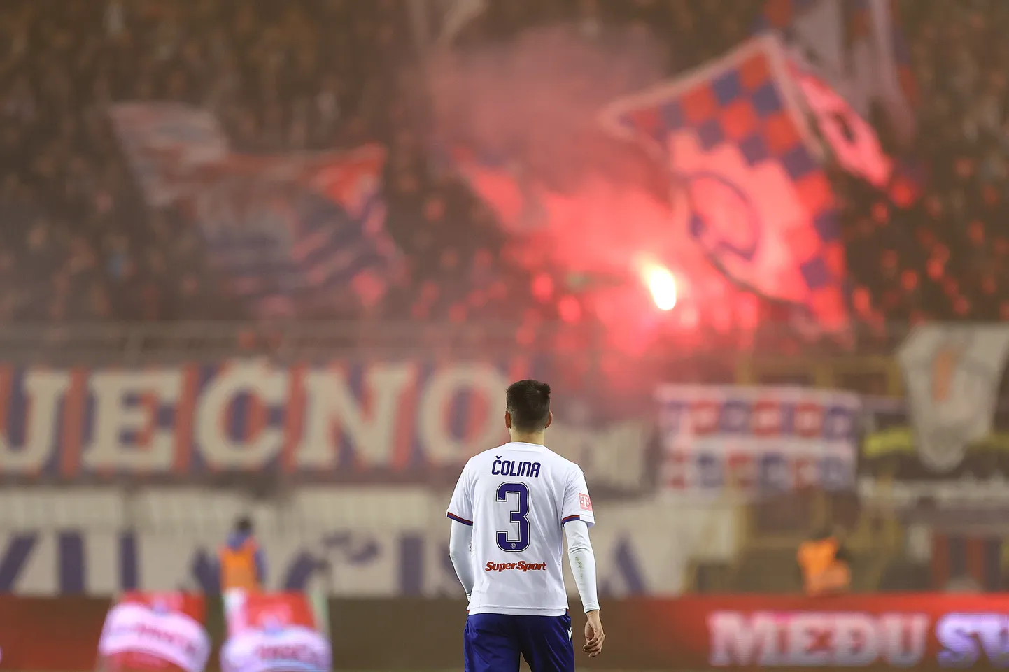 Hajduk Spliti mängija David Colina.