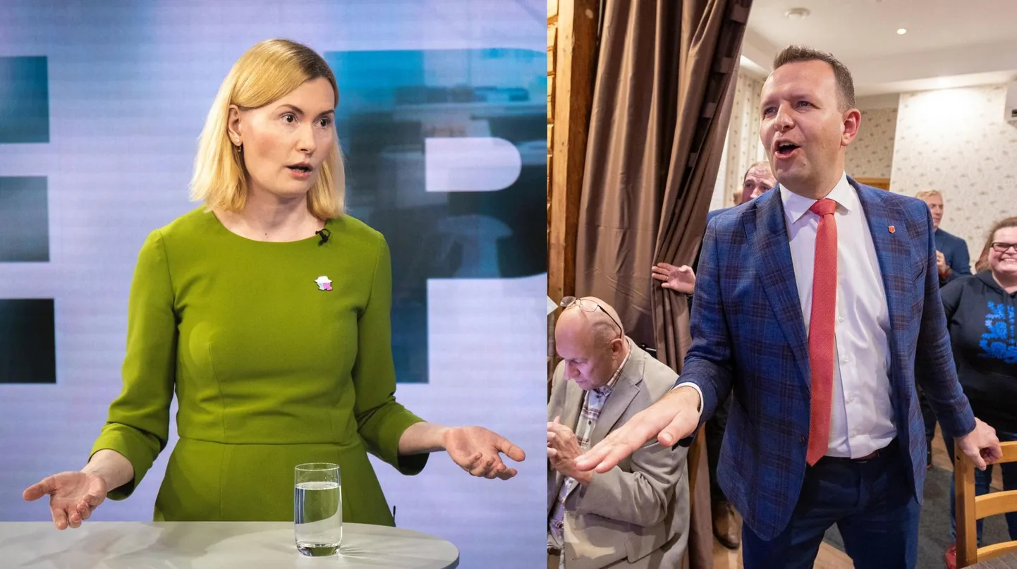 Sotsiaaldemokraatide uueks juhiks kandideerivad Riina Sikkut ja Lauri Läänemets.