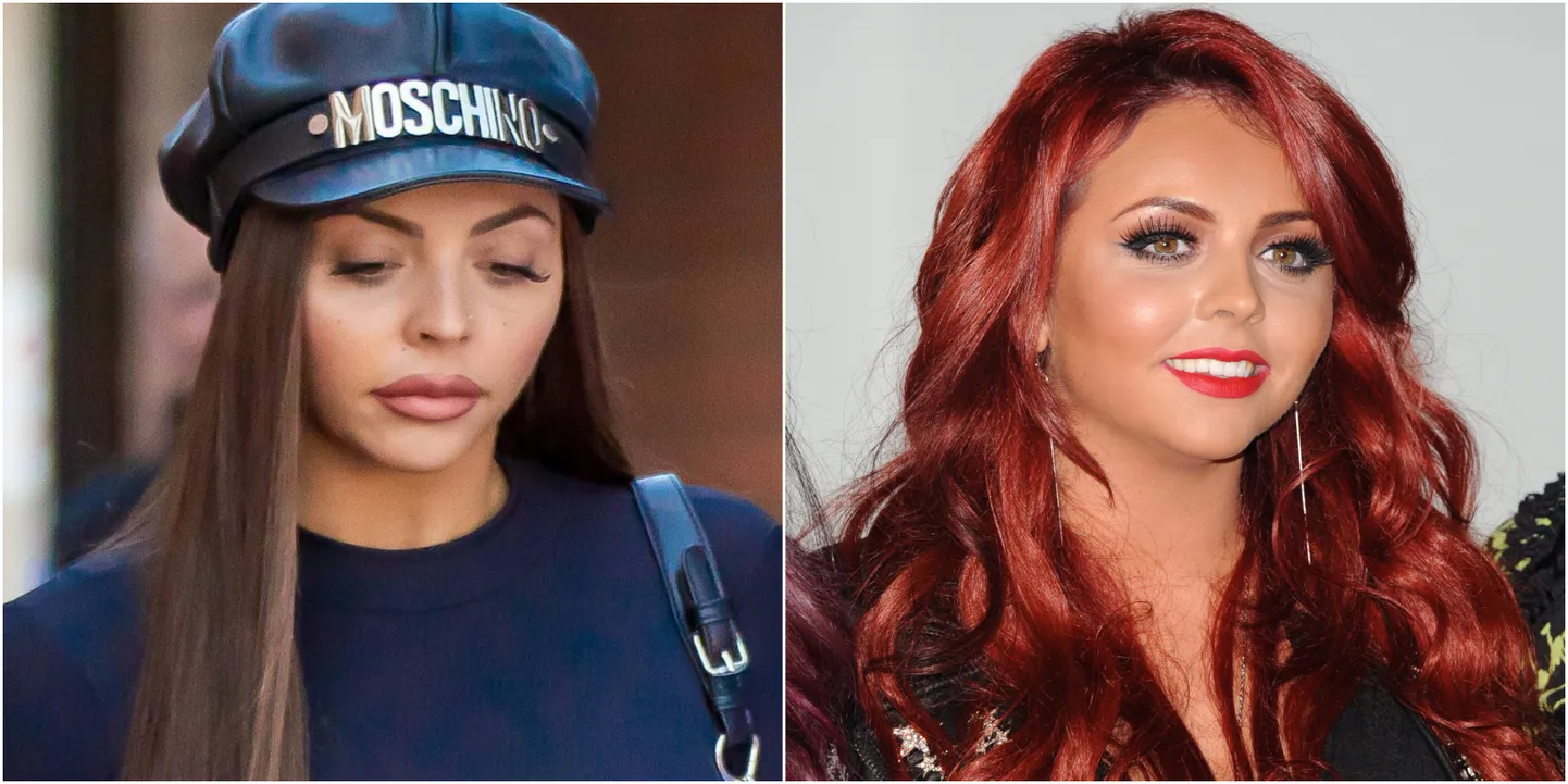 Jesy Nelson. Foto vasakul, autor: Scanpix/imago images / Inpho Photography, foto paremal, autor: Scanpix/Doug Peters/EMPICS Entertainment