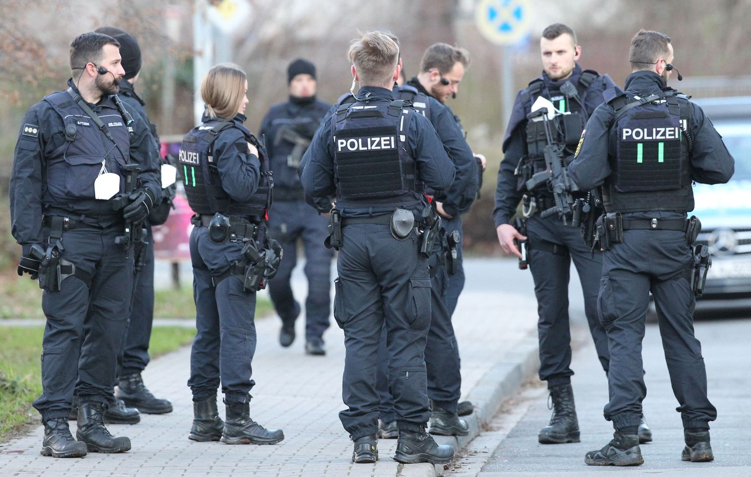 Немецкие полицейские фото