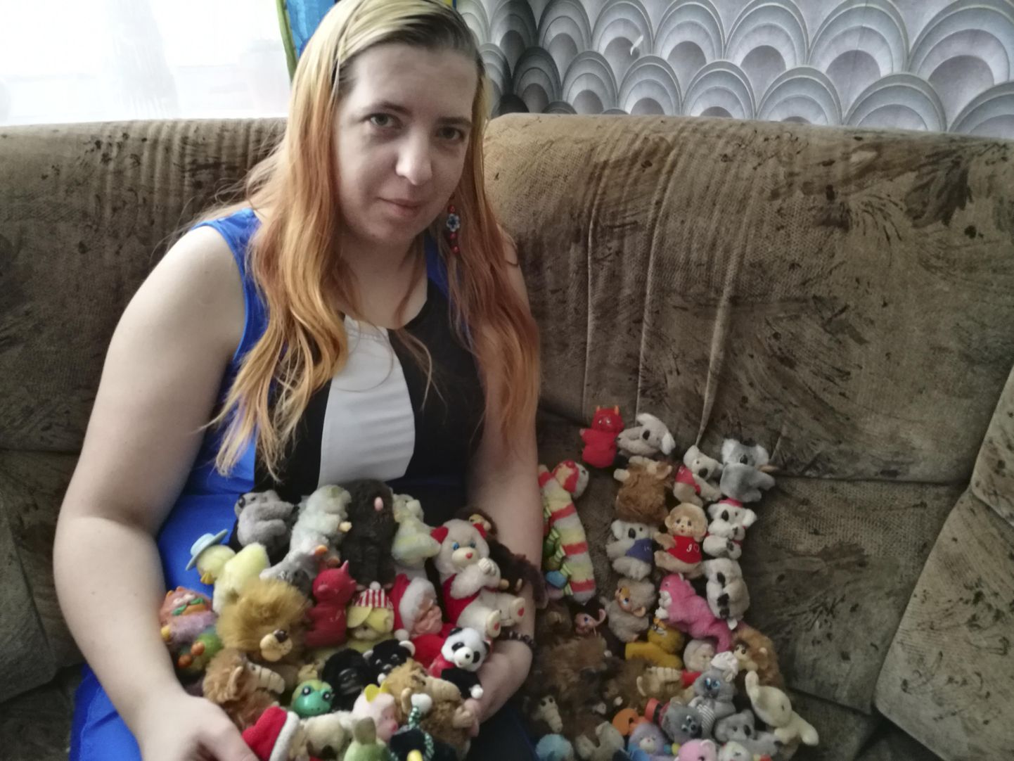 Merili Kotova-Kari näpitsloomakogus on praegu 71 mänguasja.