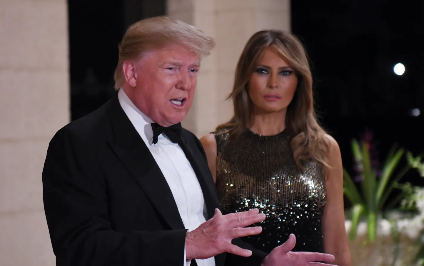 Дональд и Мелания Трамп.
