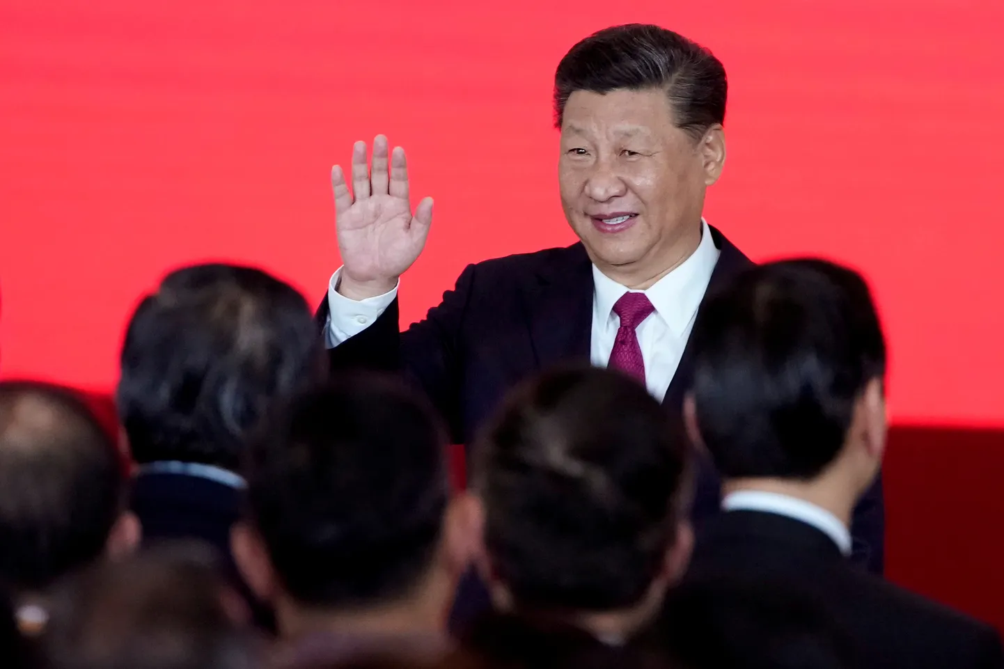 Hiina president Xi Jinping Hong Kong-Zhuhai-Macau silla avamisel