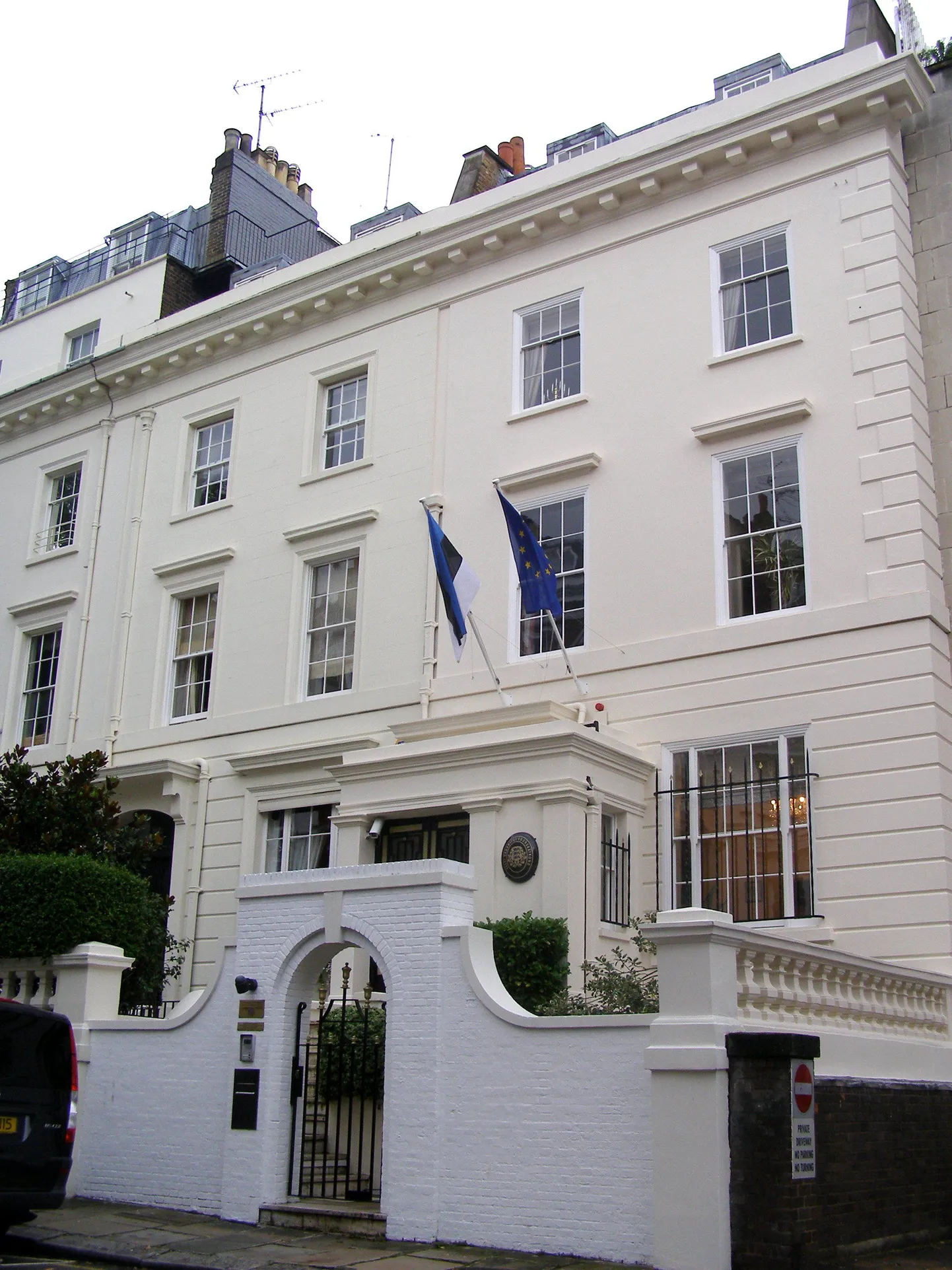 Eesti saatkond Londonis.