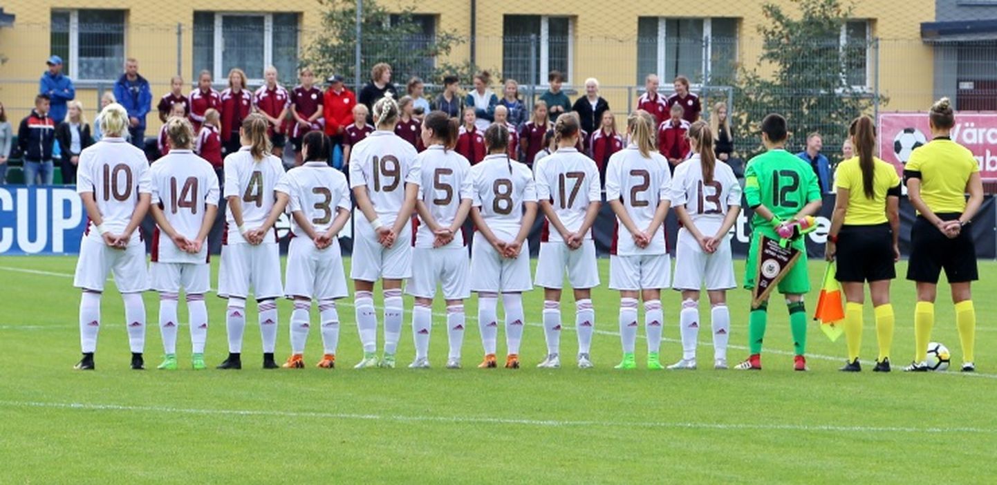 Latvijas sieviešu futbola izlase