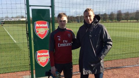 Mart Poomi jälgedes: noor eestlane liitus Arsenaliga