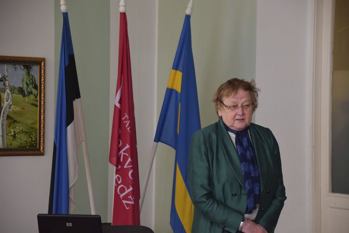 Möödunud nädalal pidas Tallinna ülikooli Rakvere kolledžis Hõbe­akadeemias loengu astrofüüsik ja poliitik Ene Ergma.