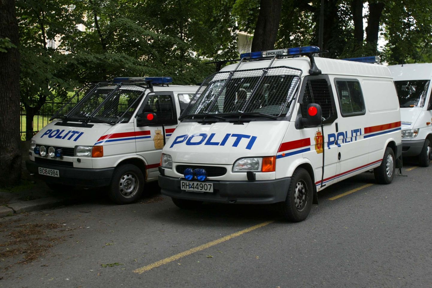 Norra politsei väikebussid