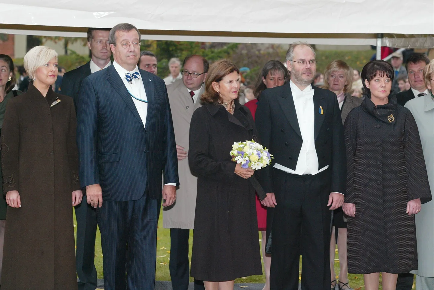 Evelin Ilves ja tema "Beckhami soeng". Pildil koos abikaasa, President Toomas Hendrik Ilvesega